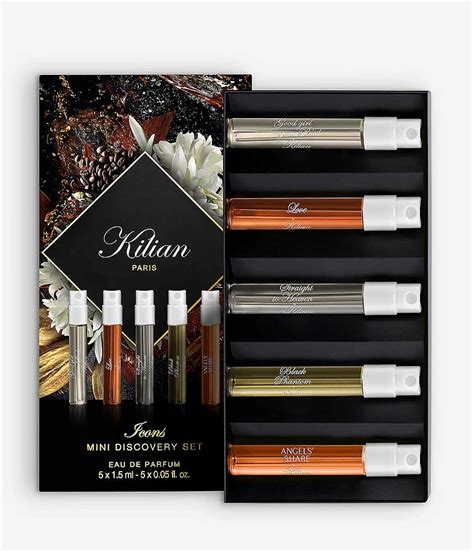 kilian mini perfume sampler set|kilian back to black sample.